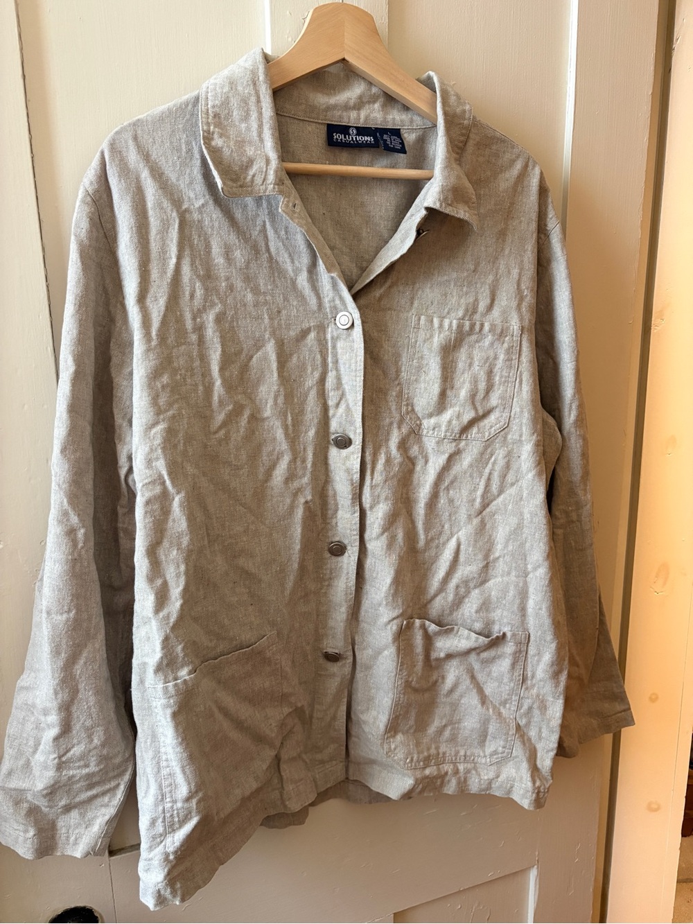 Linen Cotton Button Up